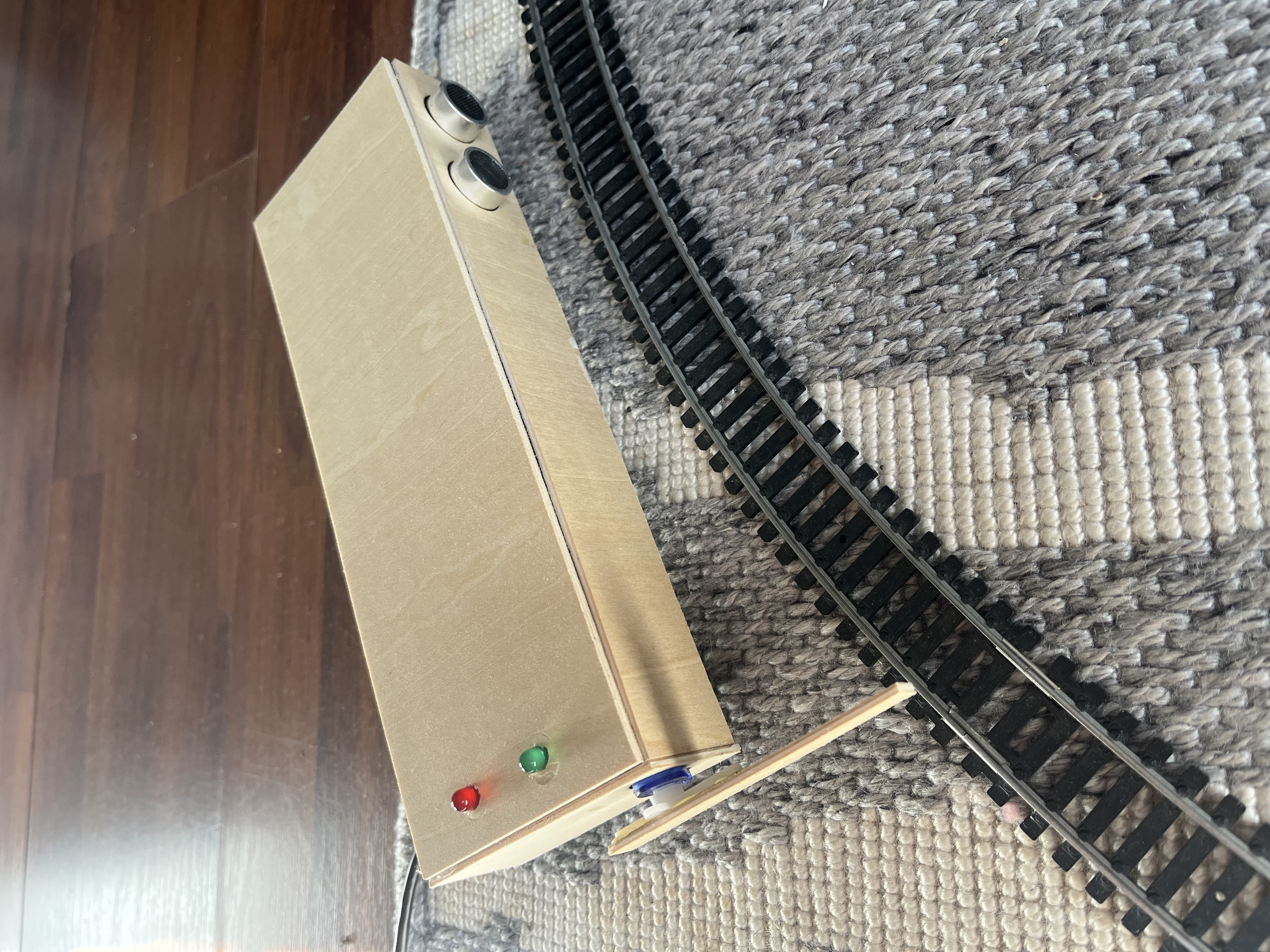 Barrière automatique avec capteur