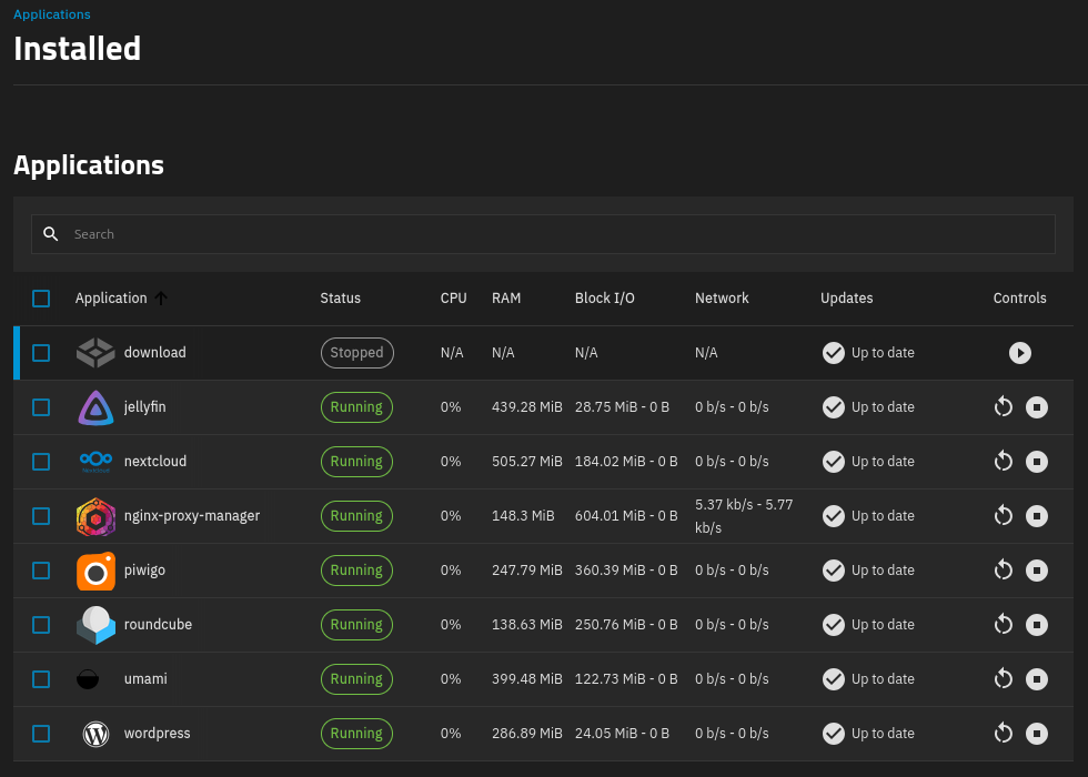 capture interface truenas apps